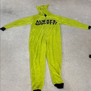 Grinch One Piece Pajama